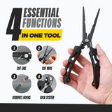 Beyond Fishing 8.5” Long Nose Fishing Pliers
