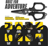 Beyond Fishing Voyager Bundle - Tackle Backpack, Hook Remover & Titanium Line Shears (Black)