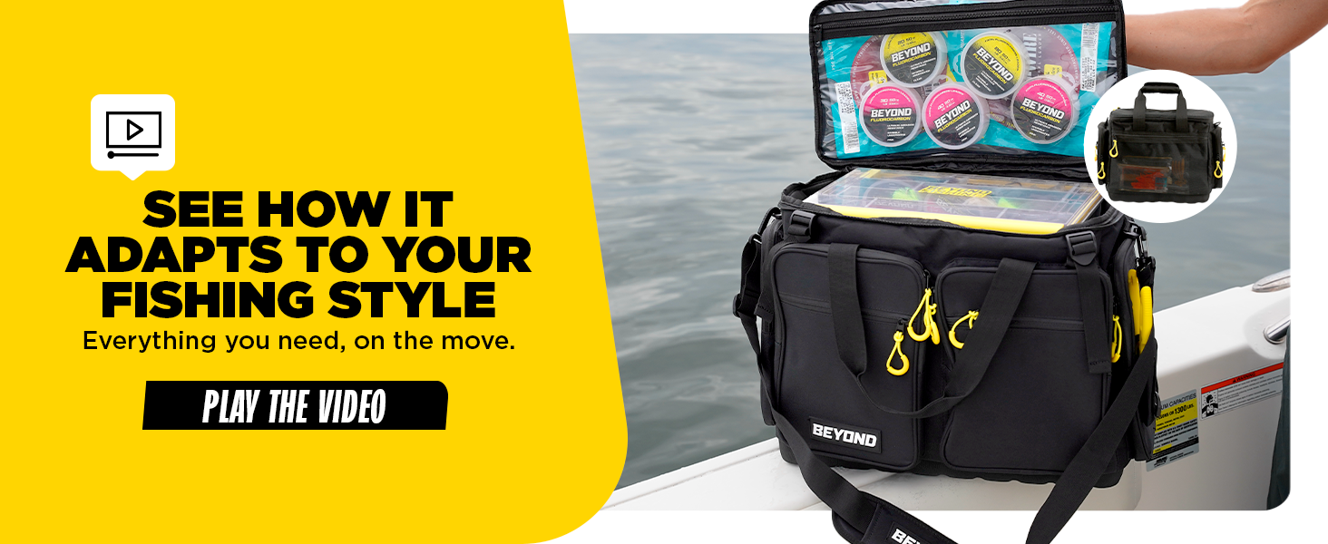 Beyond Fishing Hauler Tackle Bag