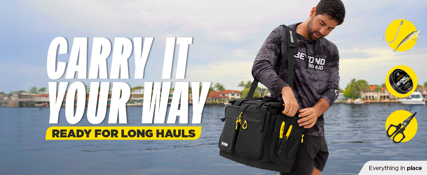 Beyond Fishing Hauler Tackle Bag