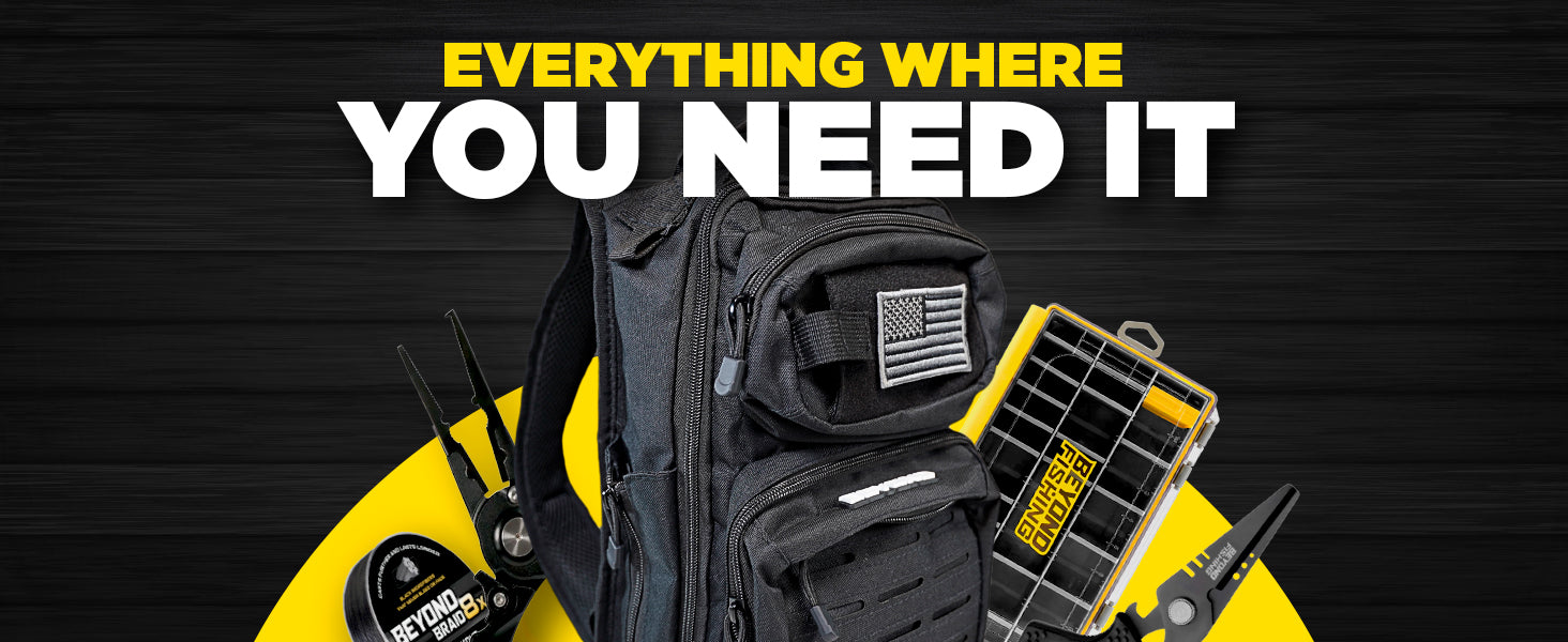 Beyond Fishing Voyager Tackle Backpack