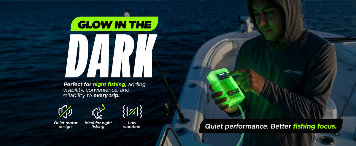Beyond Bait Pump Rechargeable Glow Aerator