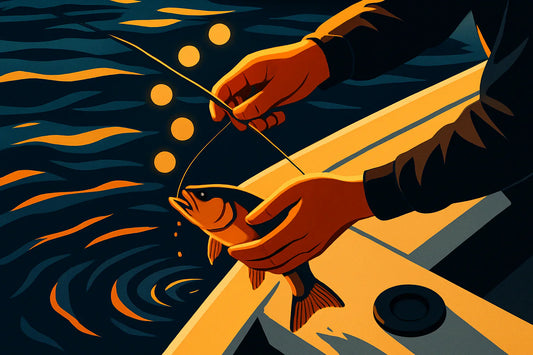 removing a fish hook
