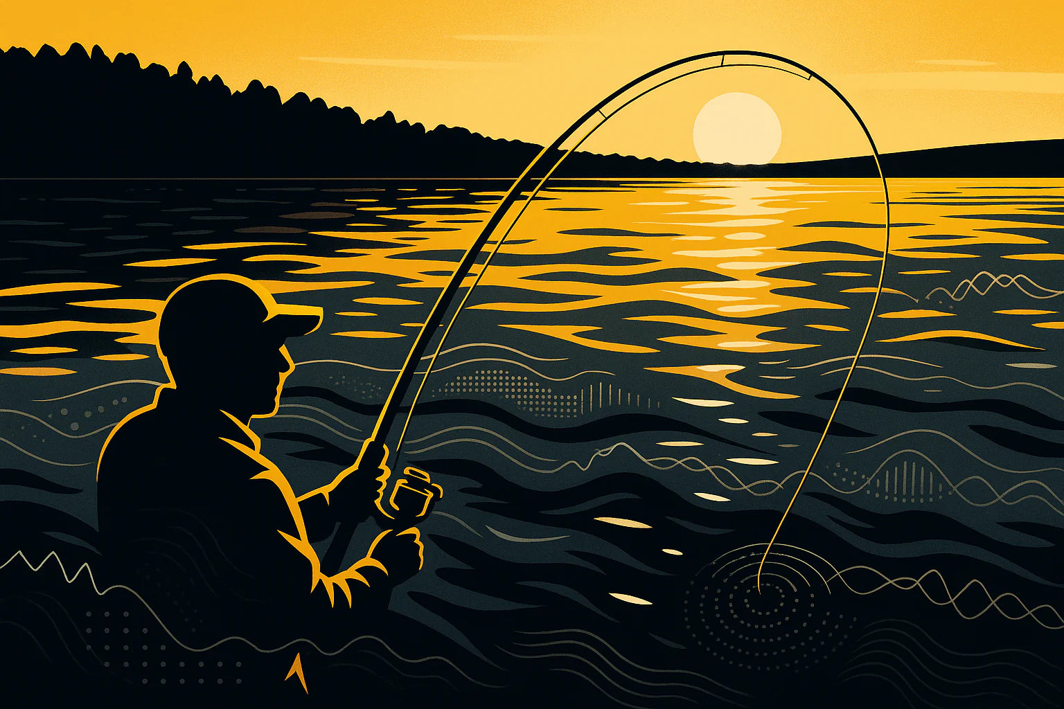 fishing on lake lure