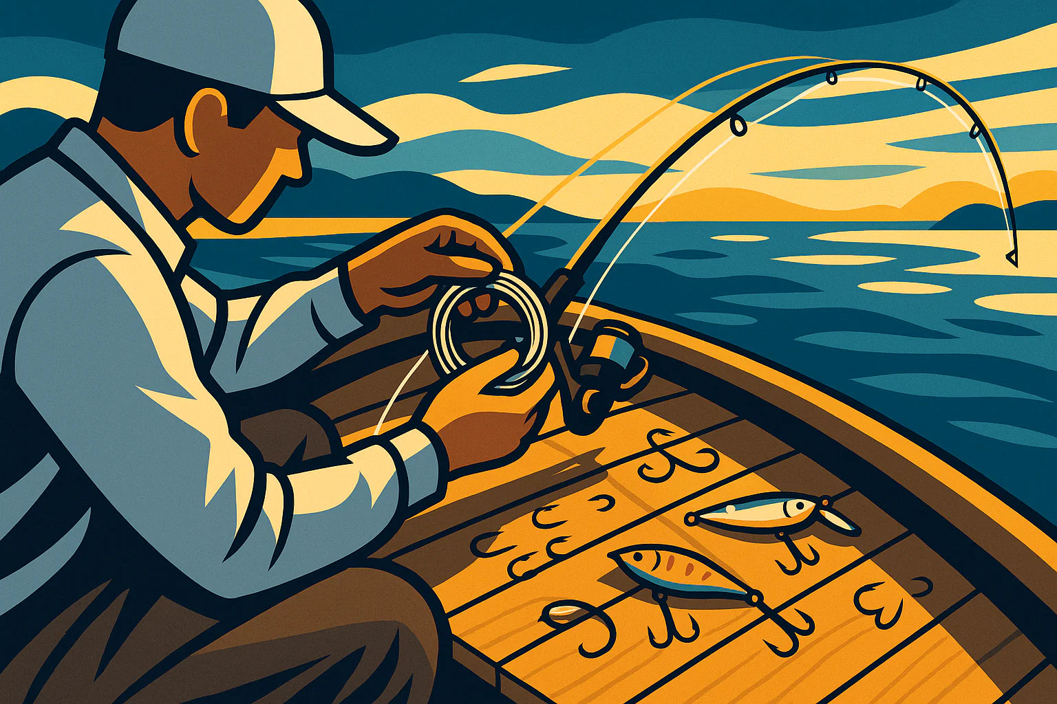 spacious bag for fishing tackle storage