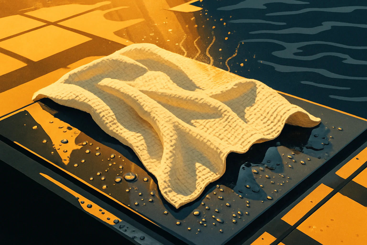 drying towels for cars