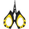 Beyond Fishing Scissors for Braided Line, 4.5" Inch Stainless Steel with Serrated Blades, Non Slip Grip, Large Finger Holes Fishing Line Cutter