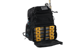 Beyond Fishing Tackle Backpack with Rod Holders, 40L Water-Resistant Canvas, MOLLE System & Plier Slot – With or Without 3600 Tackle Boxes, Black or Tan