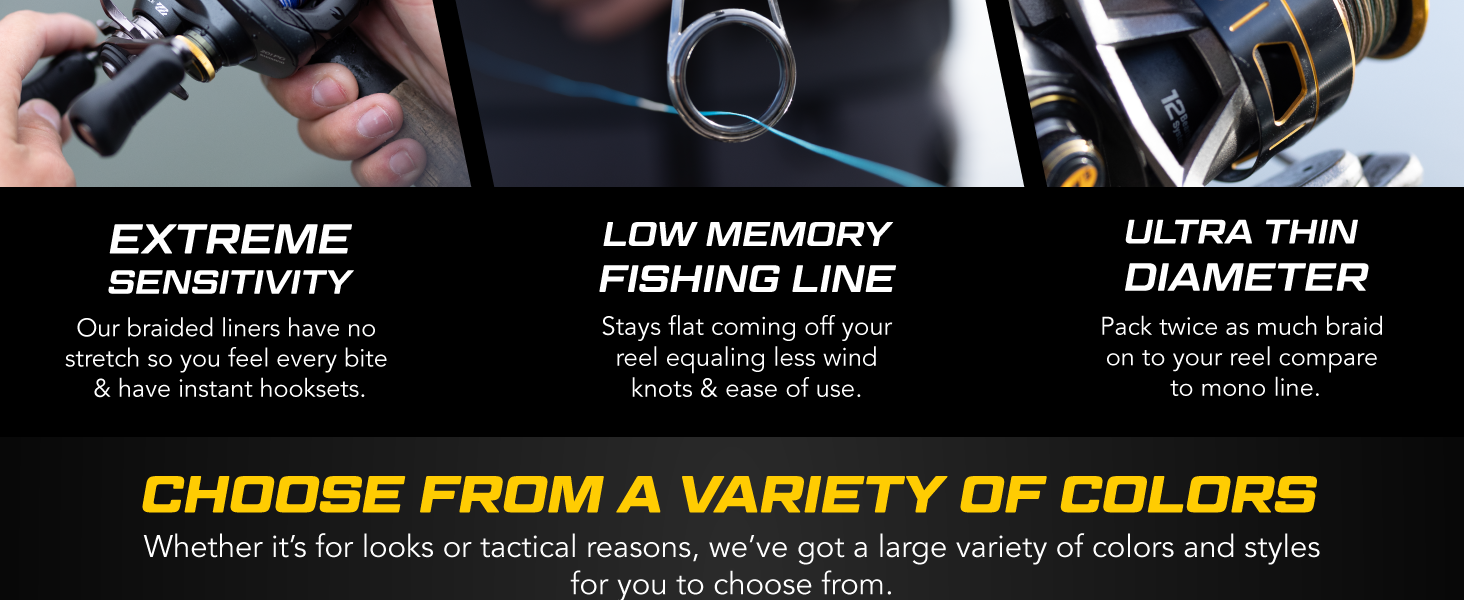 Beyond Braid braided fishing line