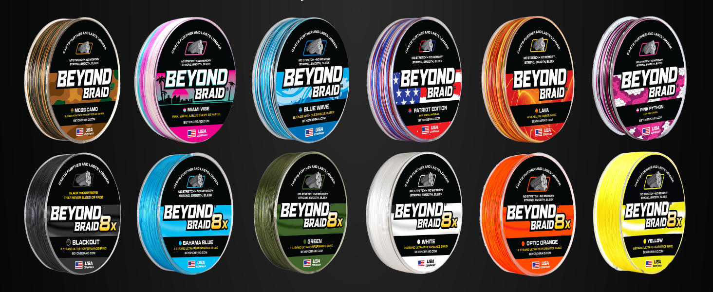 Beyond Braid braided fishing line
