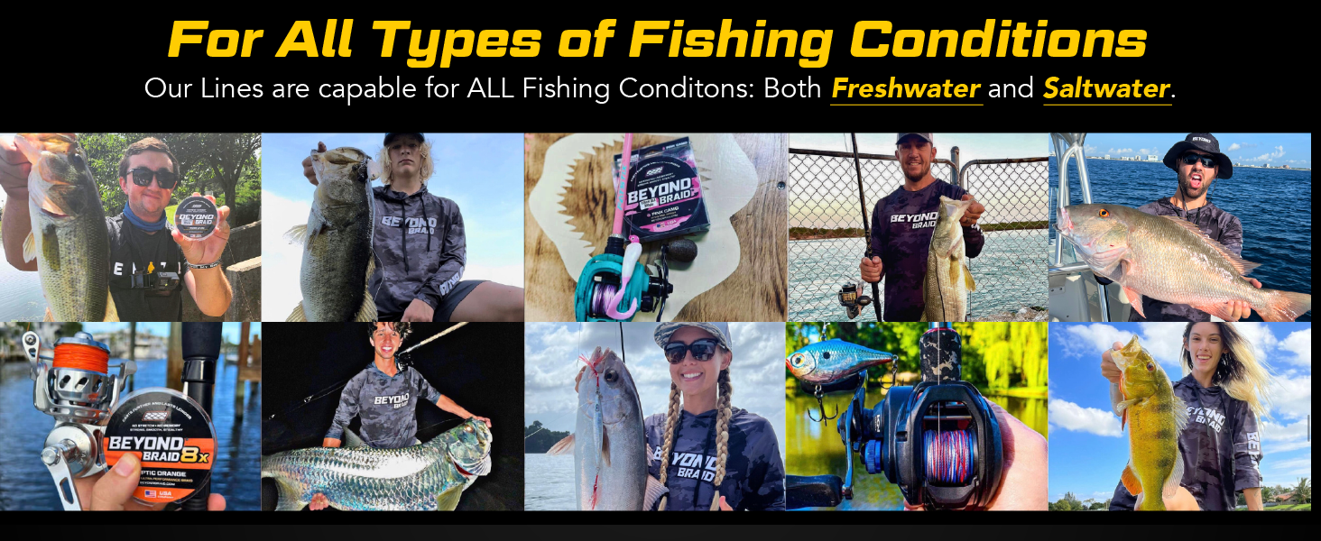 Beyond Braid braided fishing line