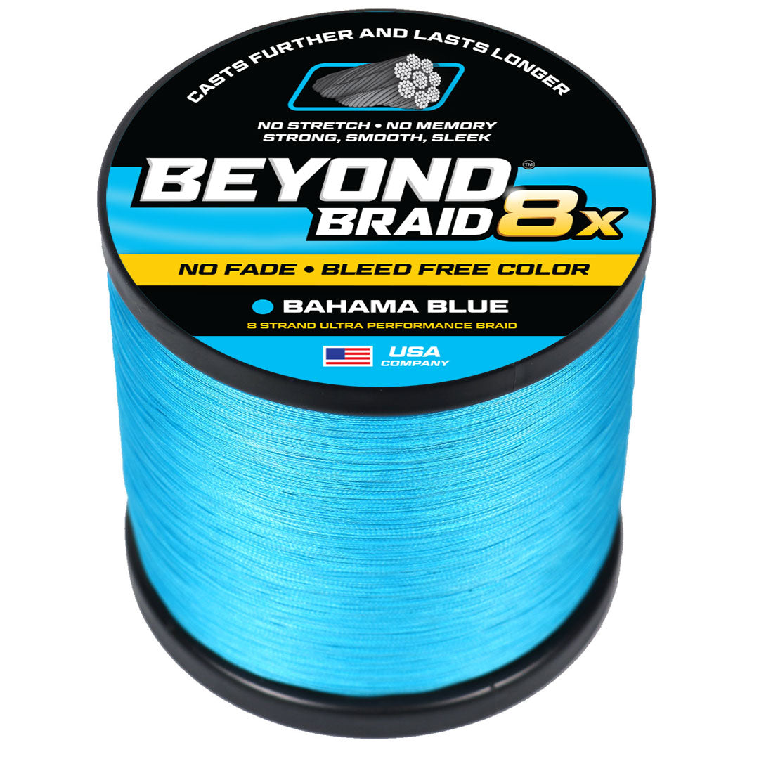 Braided Fishing Line - 300 Yards - No Fade, Pro Grade Performance for Saltwater & Freshwater- Beyond Braid