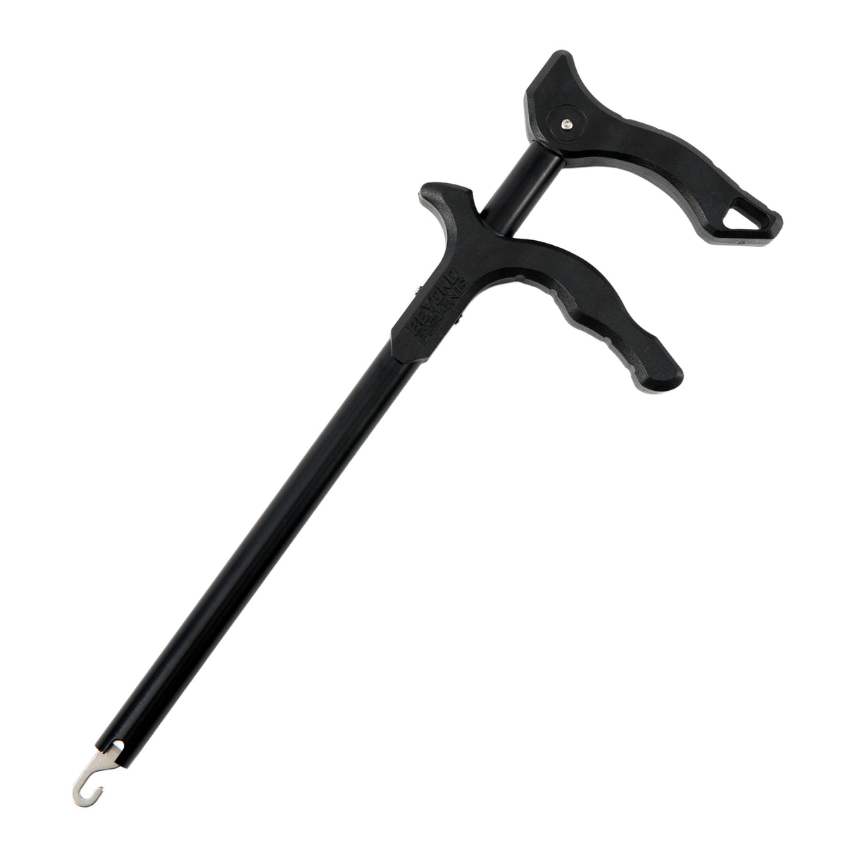 Beyond Fishing Hook Remover Tool - 10.5 Inch Long-Reach Fish Dehooker with T-Handle Grip