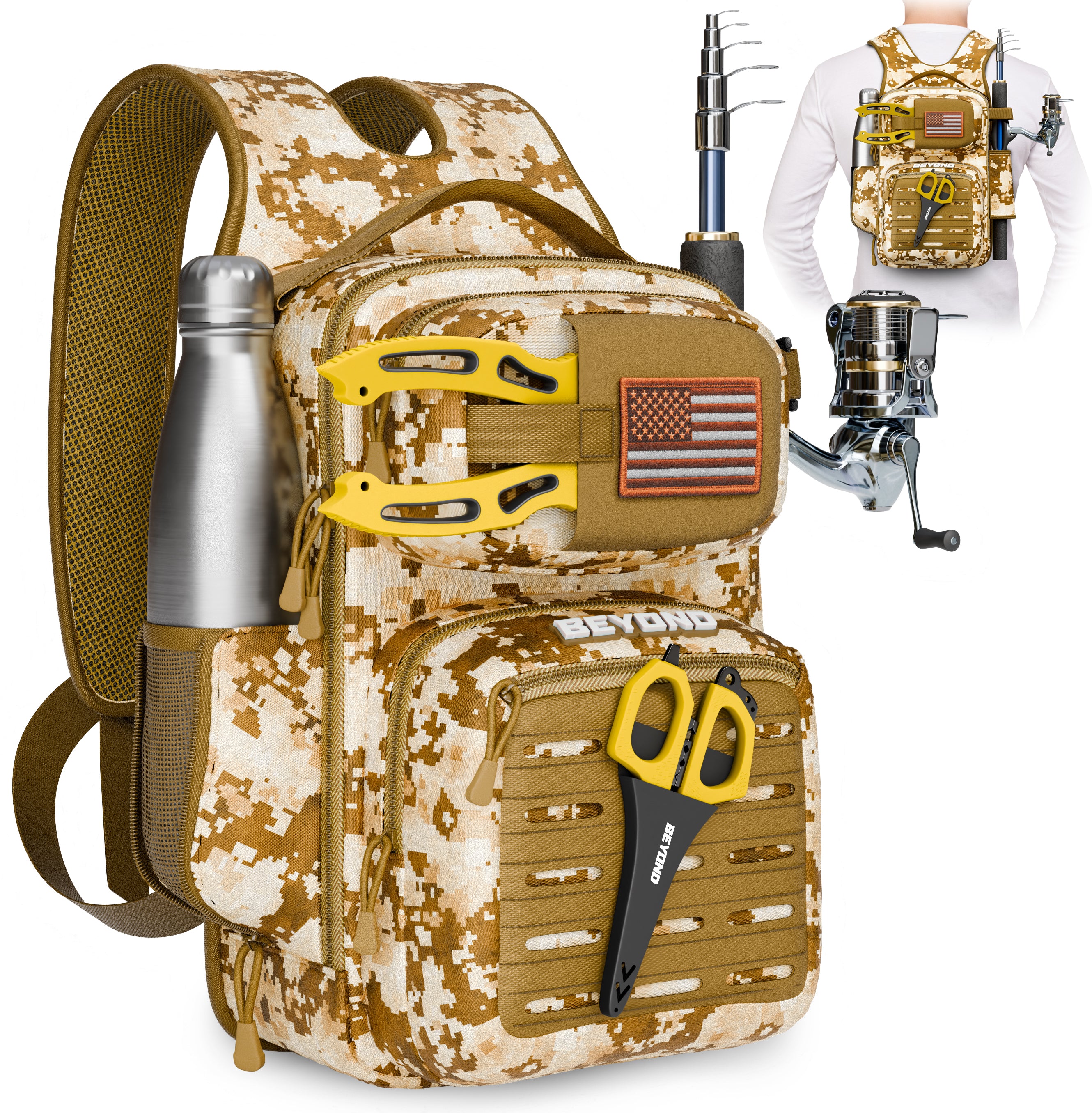 Beyond Fishing Voyager Tackle Bag With or Without Tackle Box