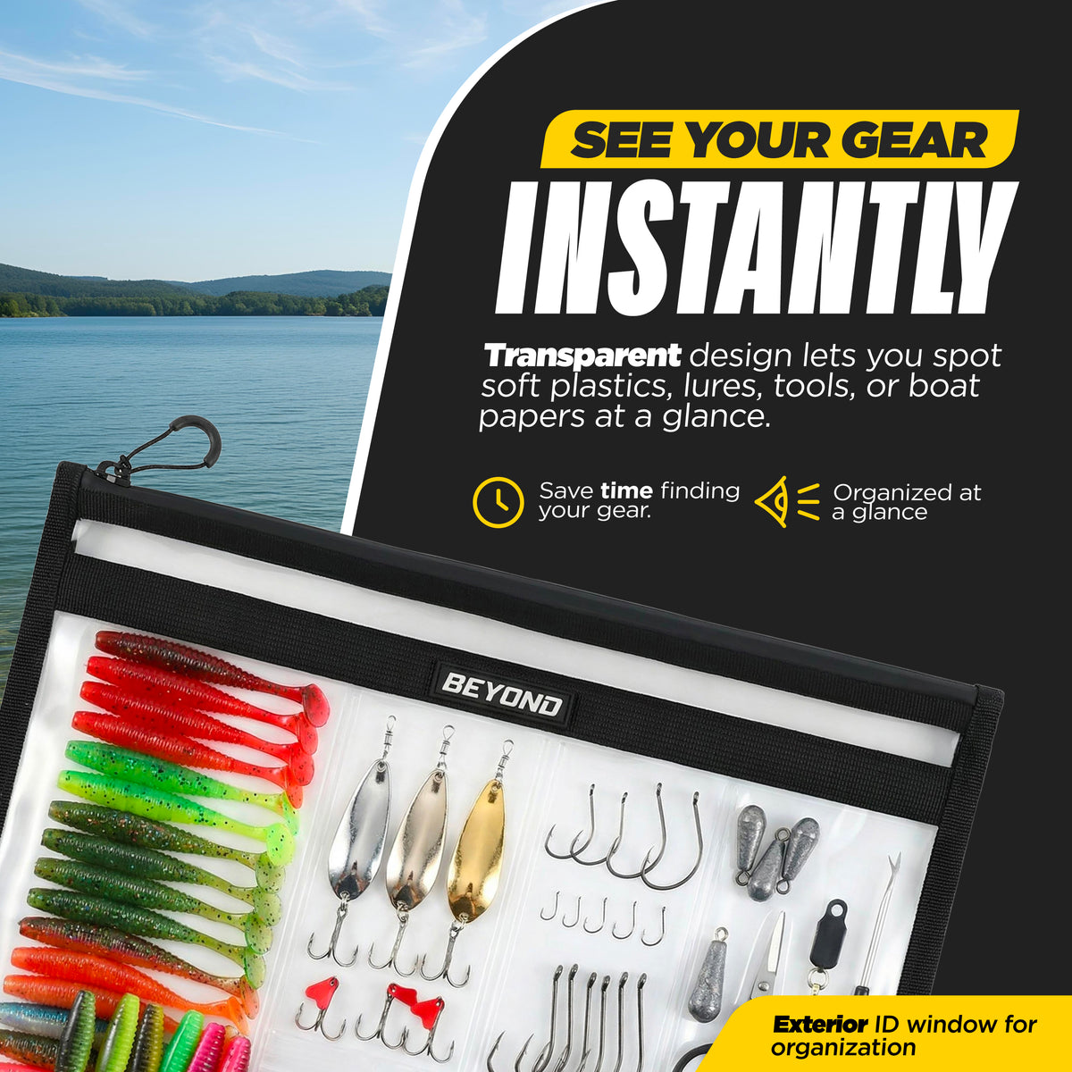 Beyond Fishing DryVault Tackle Storage Bags