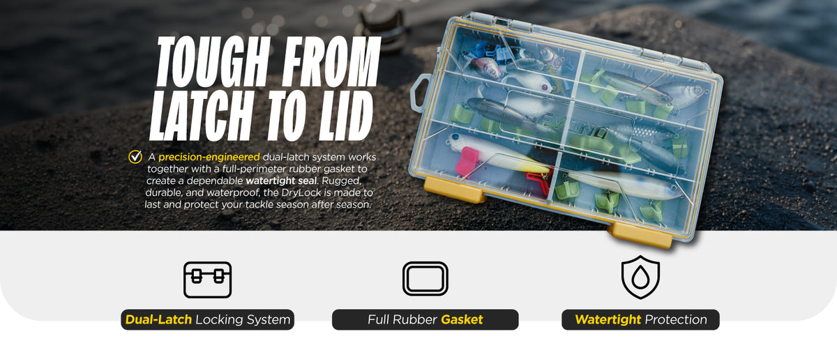 Beyond Fishing DryLock Waterproof Tackle Box