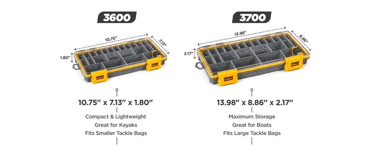 Beyond Fishing DryLock Waterproof Tackle Box