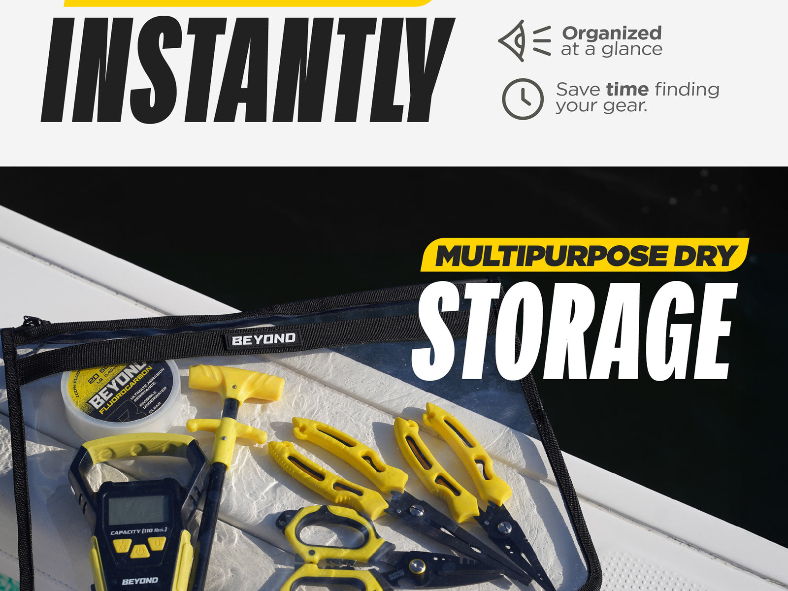 Beyond Fishing DryVault Tackle Storage Bags