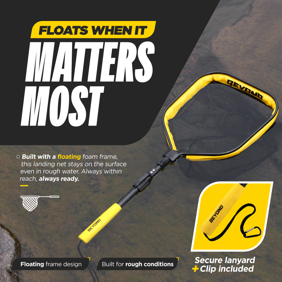 Beyond Fishing Floating Net - Extendable and Foldable