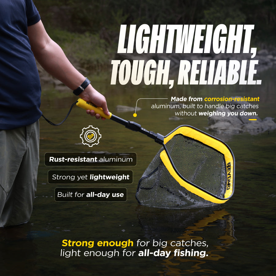 Beyond Fishing Floating Net - Extendable and Foldable