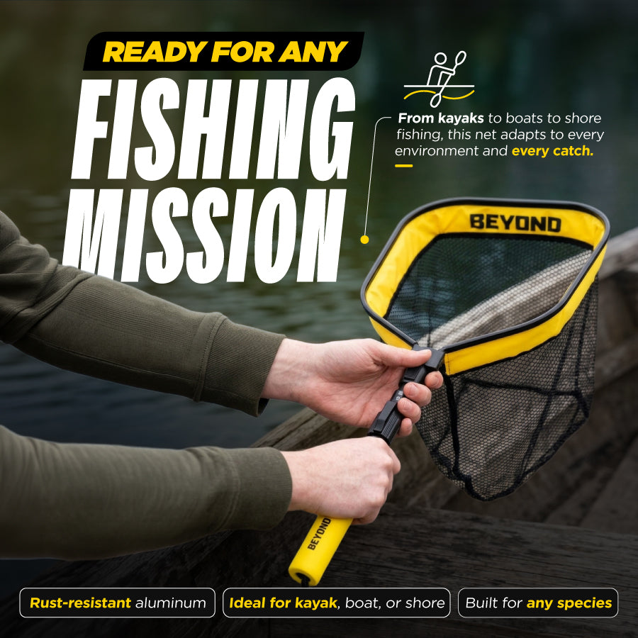 Beyond Fishing Floating Net - Extendable and Foldable