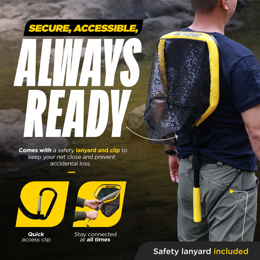 Beyond Fishing Floating Net - Extendable and Foldable
