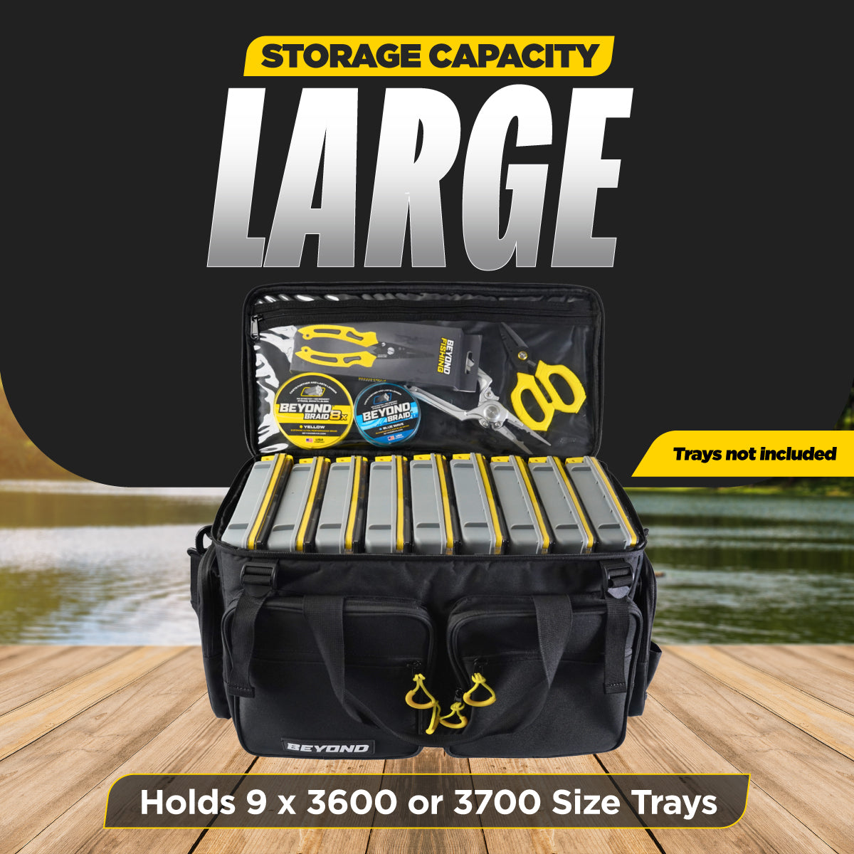 Beyond Fishing Hauler Tackle Bags -Available in Medium, Large, and Extra-Large