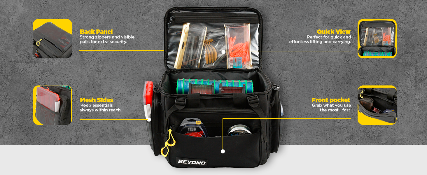 Beyond Fishing Hauler Tackle Bag