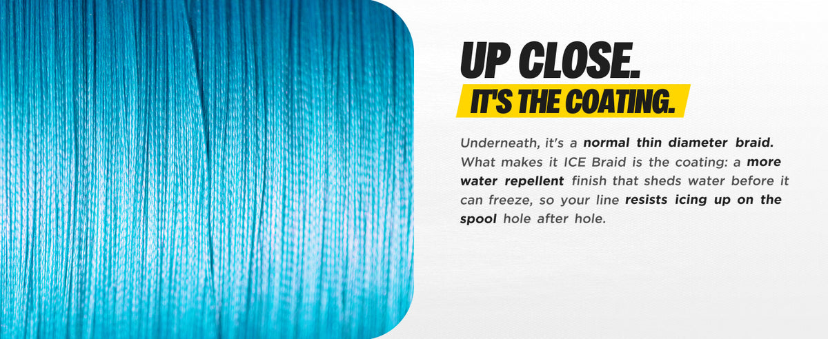 Beyond ICE Braid 100 Yard Spool - Blizzard Blue