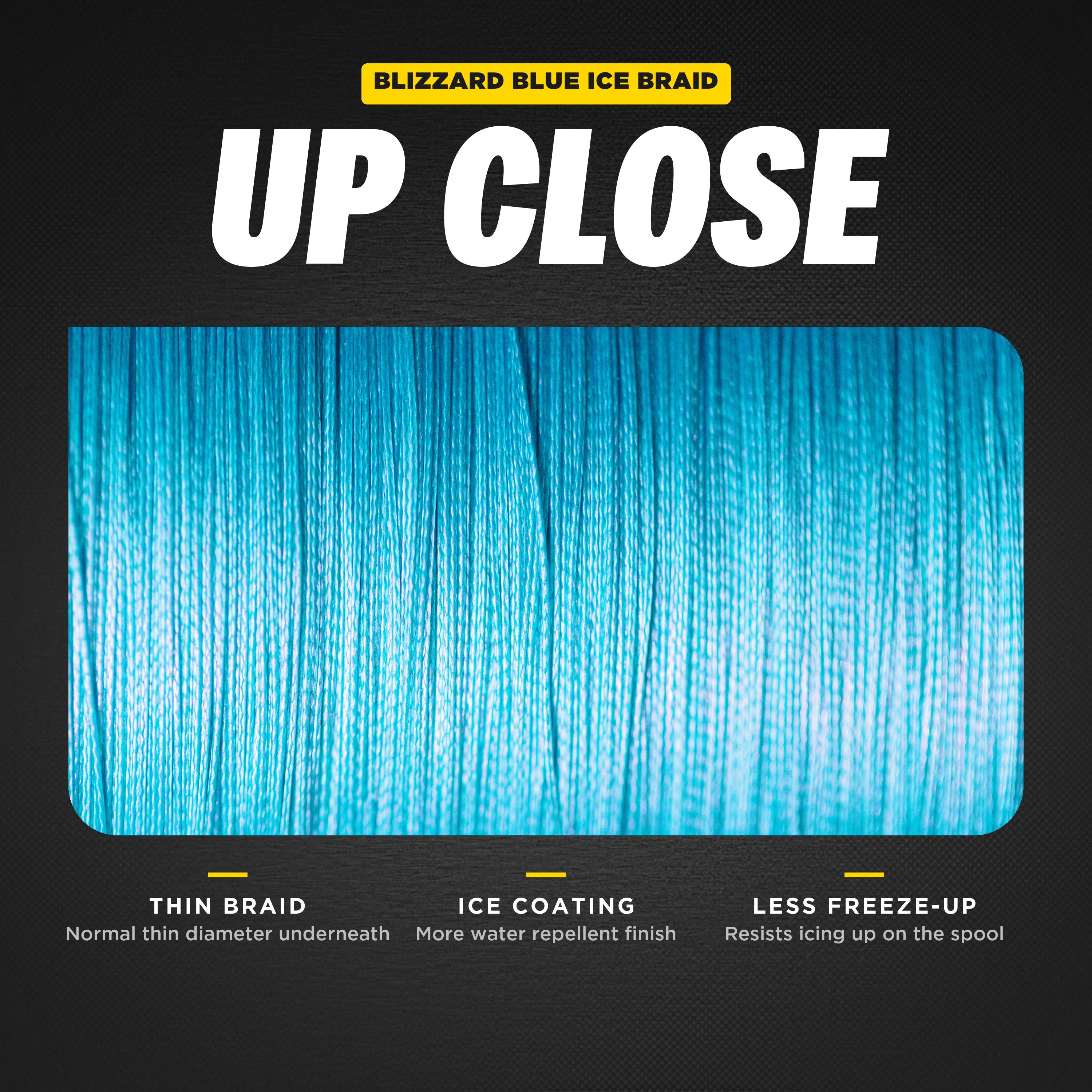 Beyond ICE Braid 100 Yard Spool - Blizzard Blue