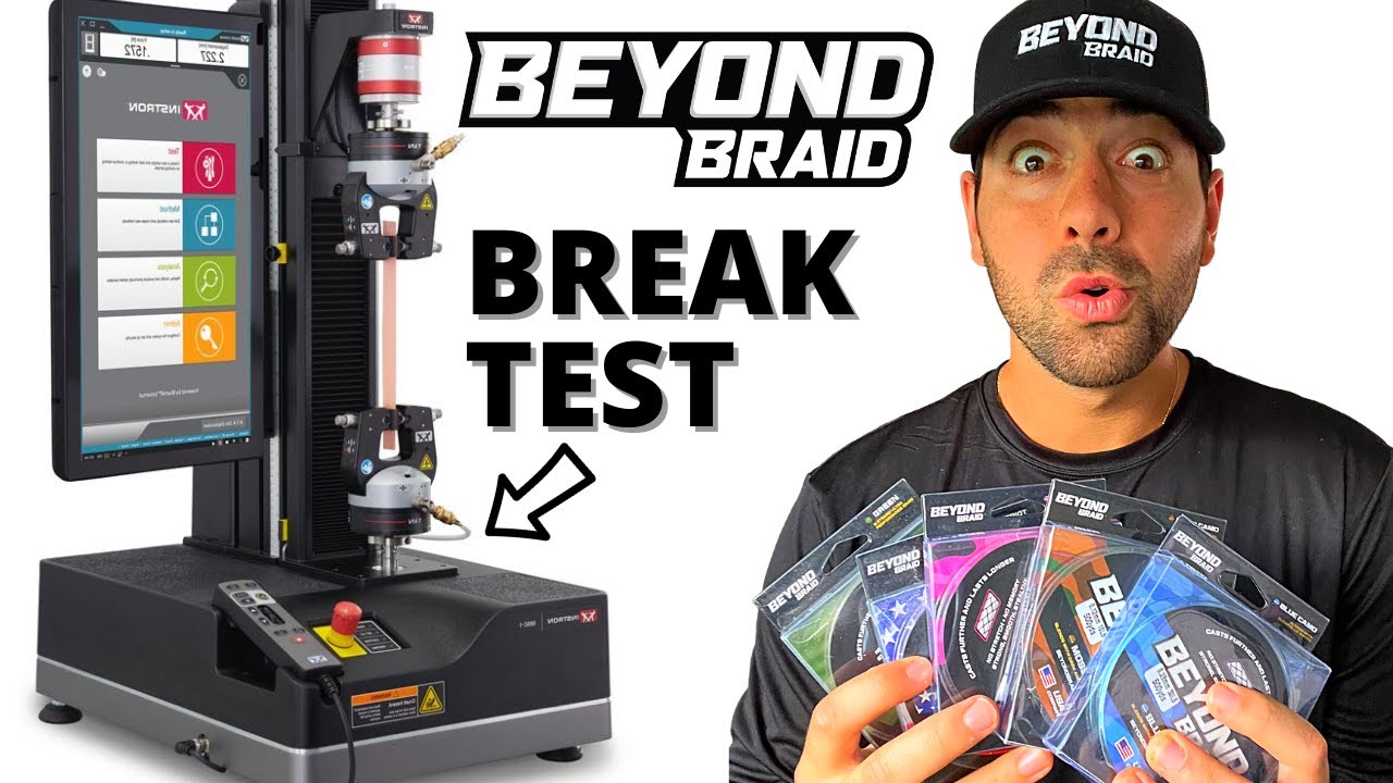 Beyond Braid breaking strength test at IGFA Headquarters