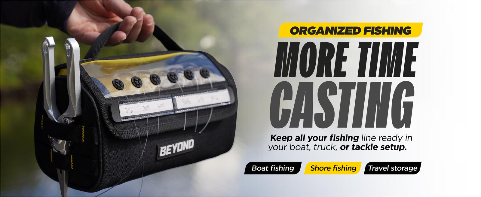 Beyond Fishing Line Storage Bag