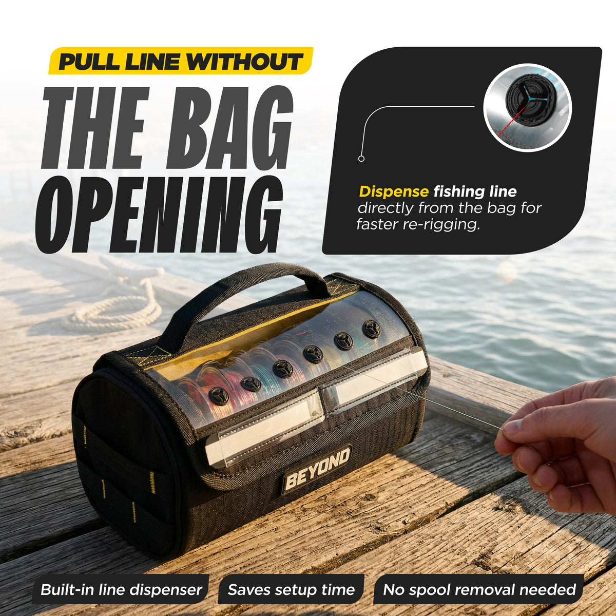 Beyond Fishing LineLocker Fishing Line Storage Bag