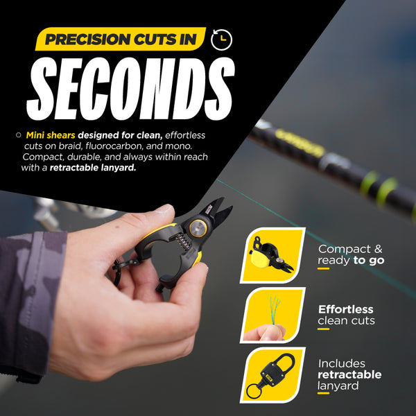 Beyond Fishing Quick Snips Fishing Line Cutter - Beyond Braid