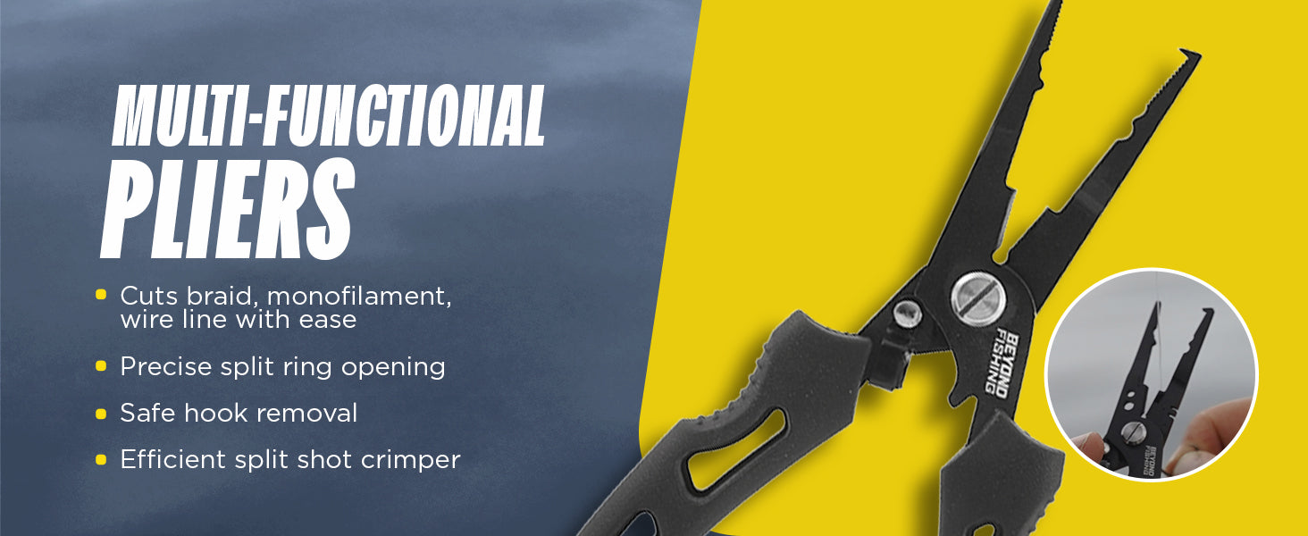 QuickRig Multifunction Fishing Pliers