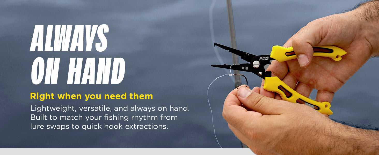 QuickRig Multifunction Fishing Pliers