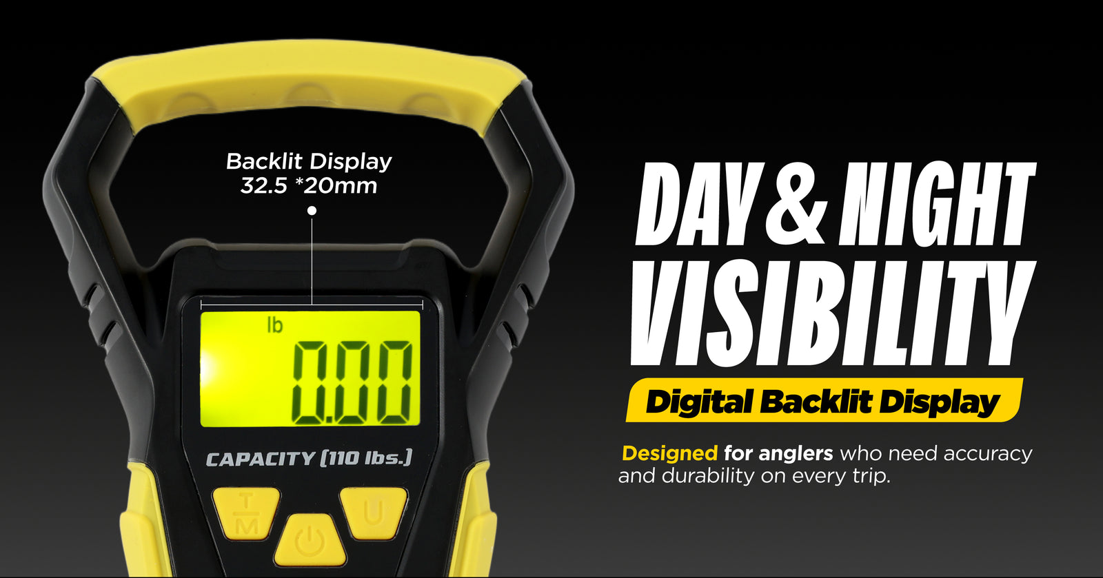 Beyond Fishing Digital Scale with Tape Measure