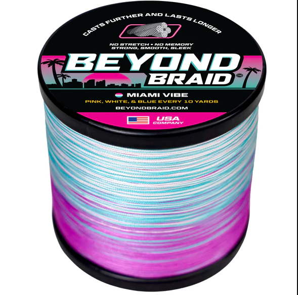 Braided Fishing Line - 300 Yards - No Fade, Pro Grade Performance for Saltwater & Freshwater- Beyond Braid