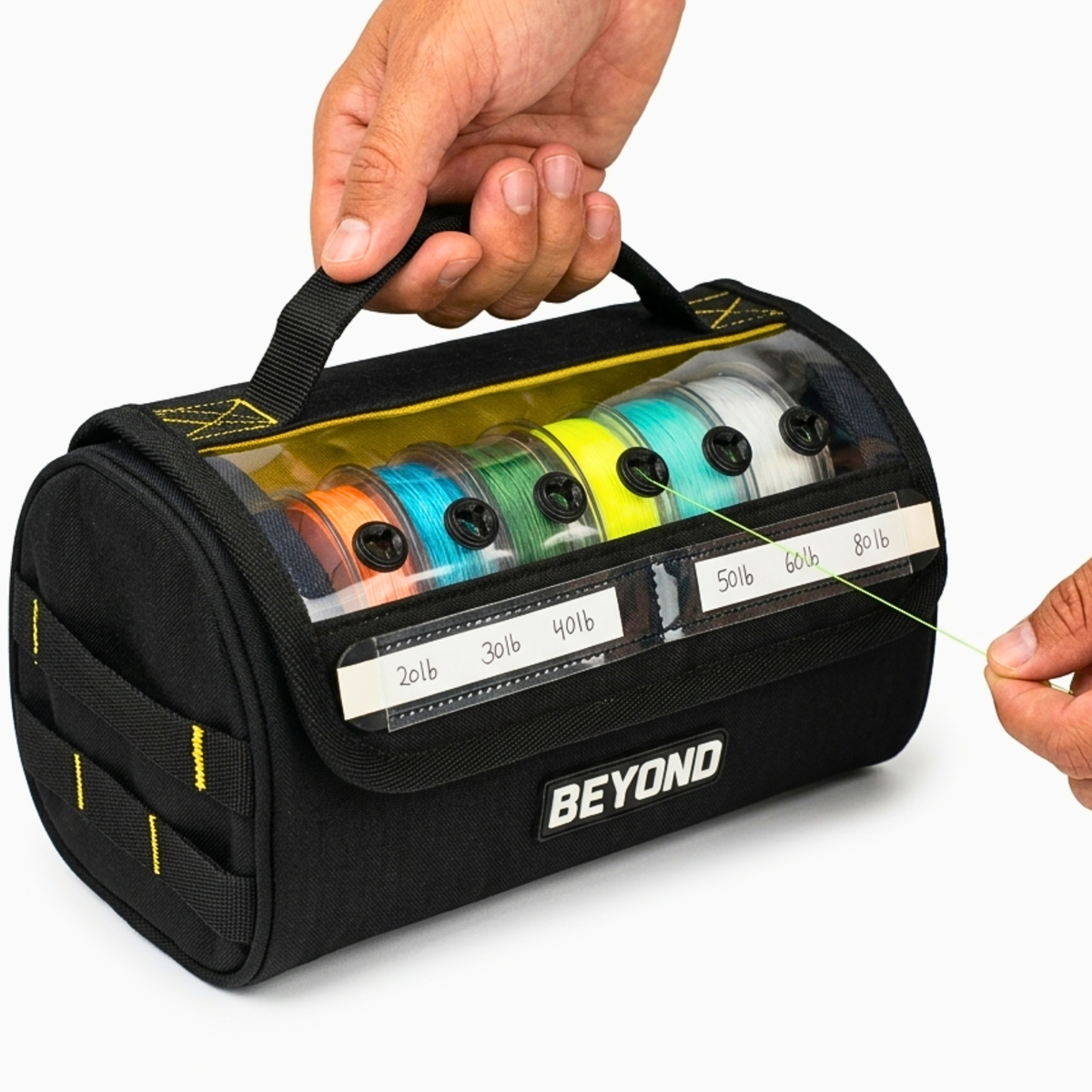 Hand Line Storage Beyond Fishing Line Storage Bag – Tangle-Free Line Management Bag with ...