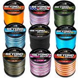 Braided Fishing Line - 300 Yards - No Fade, Pro Grade Performance for Saltwater & Freshwater- Beyond Braid