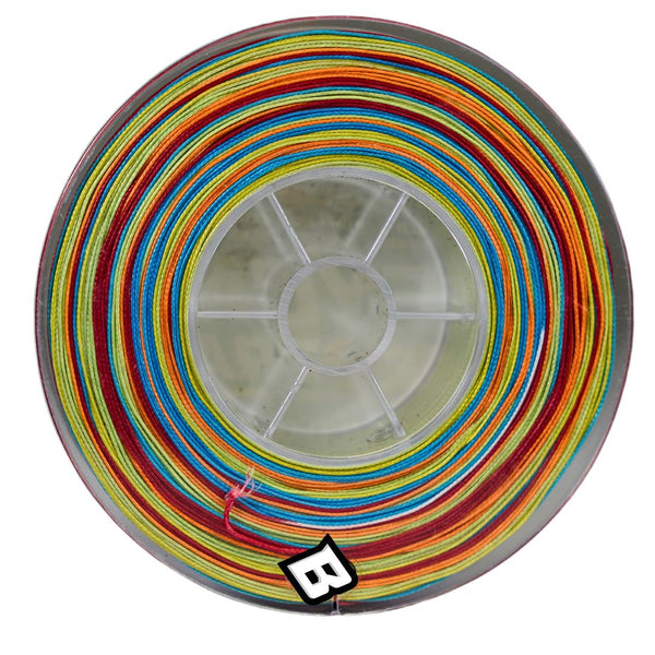 color changing braided fishing line Lead Core Trolling Braid - Multicolor Changes Every 10 Yards