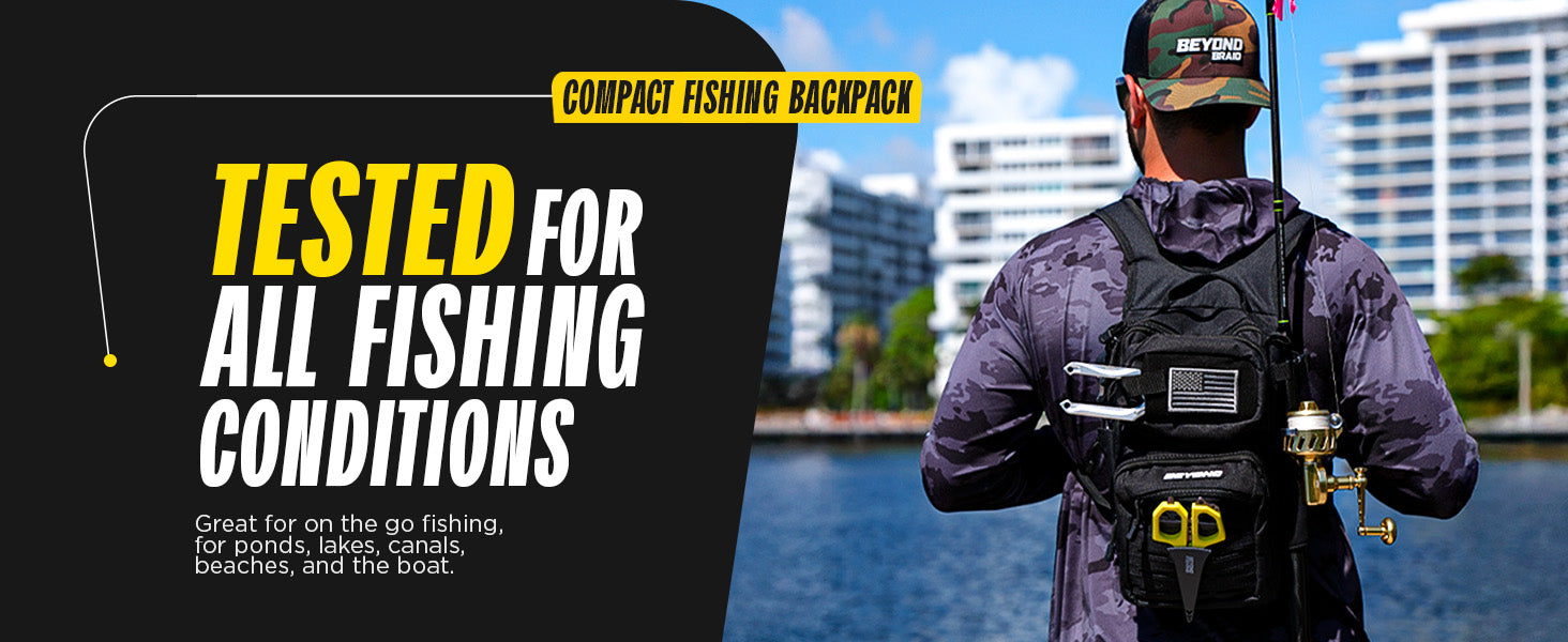 Beyond Fishing Voyager Tackle Backpack