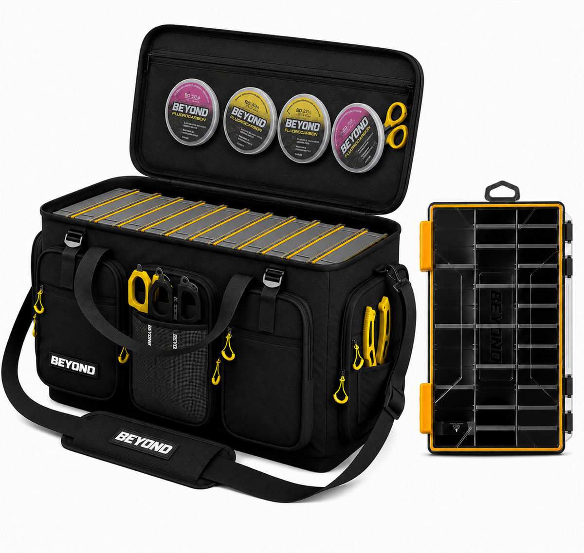 Beyond Fishing Hauler Tackle Bags With or Without Tackle Box Available