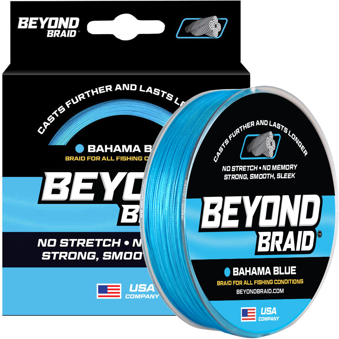 Beyond Braid All Purpose 4X Braid - Bahama Blue 300 Yard 20lb, Size: 20 lbs
