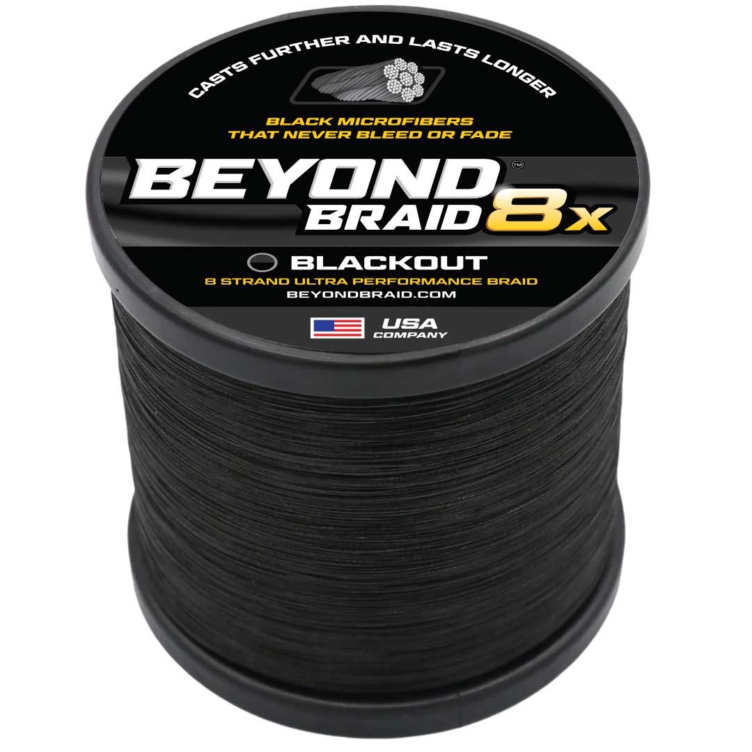 Braided Fishing Line - 300 Yards - No Fade, Pro Grade Performance for Saltwater & Freshwater- Beyond Braid