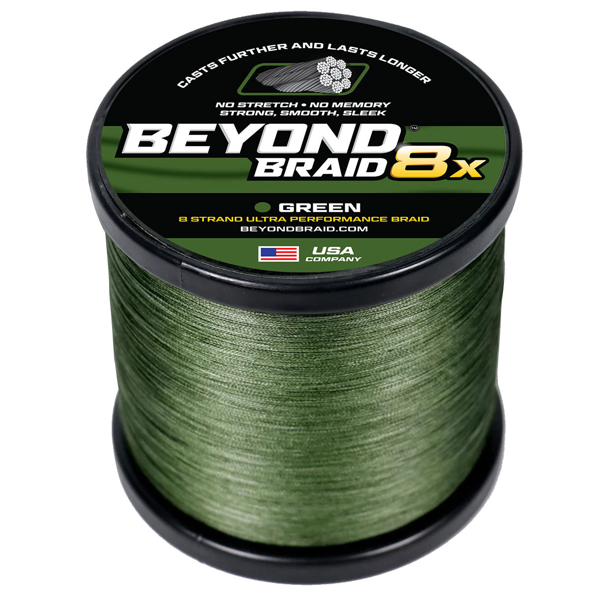 Braided Fishing Line - 300 Yards, Pro Grade Performance for Saltwater &amp; Freshwater- Beyond Braid