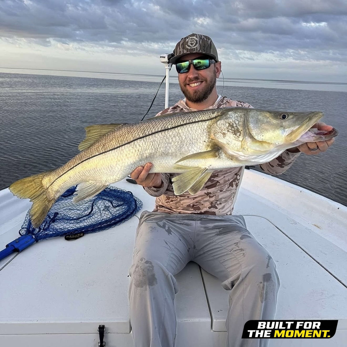 Snook on the deck