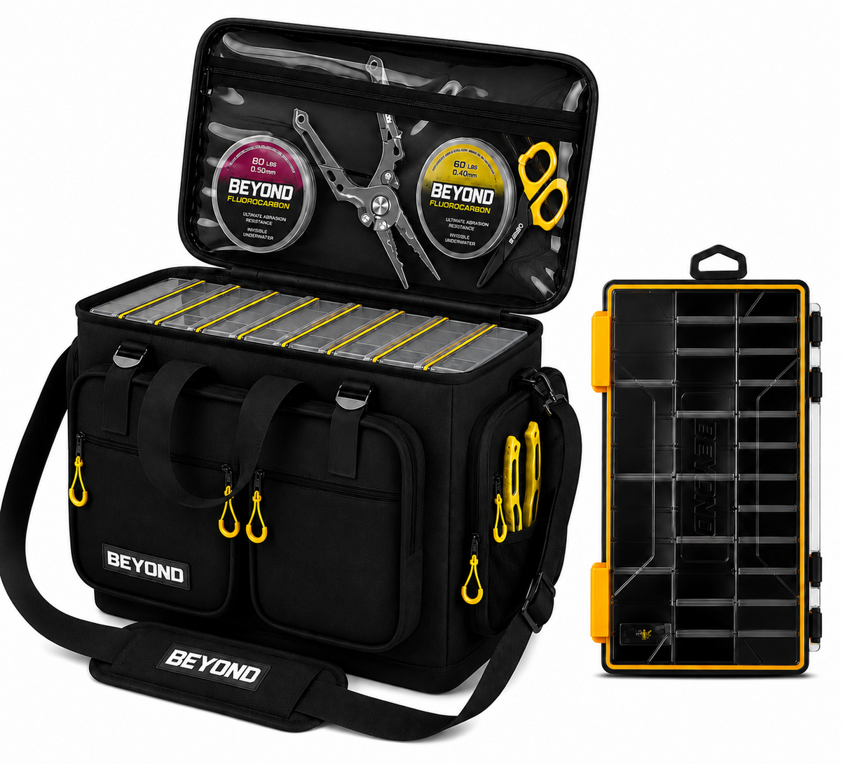 Beyond Fishing Hauler Tackle Bags With or Without Tackle Box Available