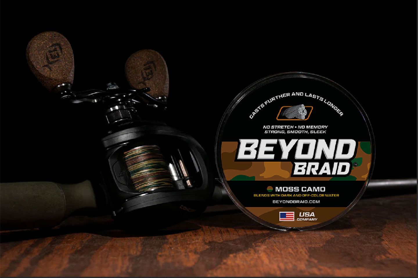 Beyond Braid Braided Fishing Line - Abrasion Resistant - No Stretch - Strong