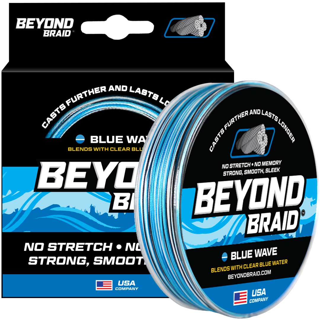 Beyond Braid Braided Fishing Line - Moss Camo - 300 Yards
